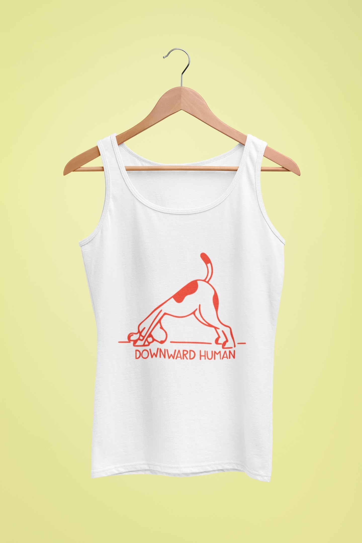 Women's Tank Top : Downward Human