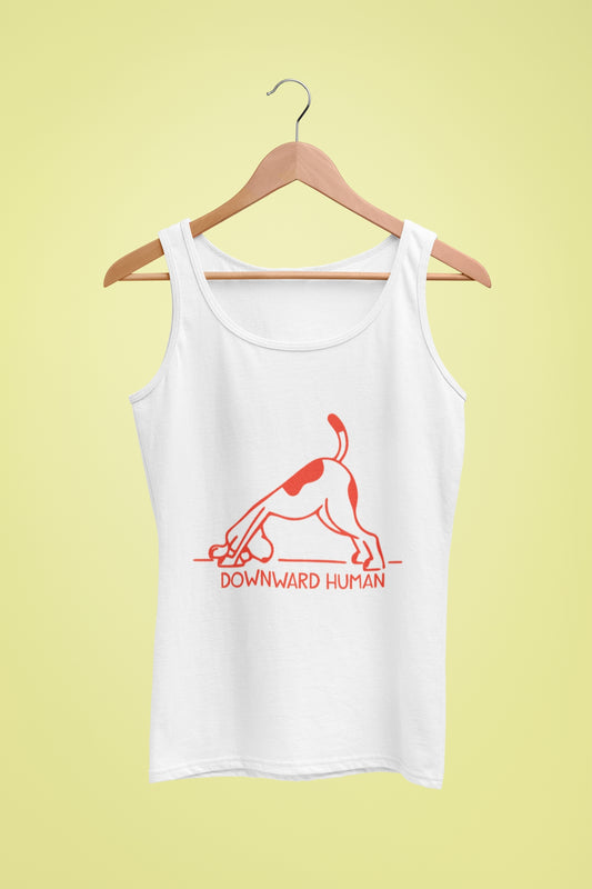 Women's Tank Top : Downward Human