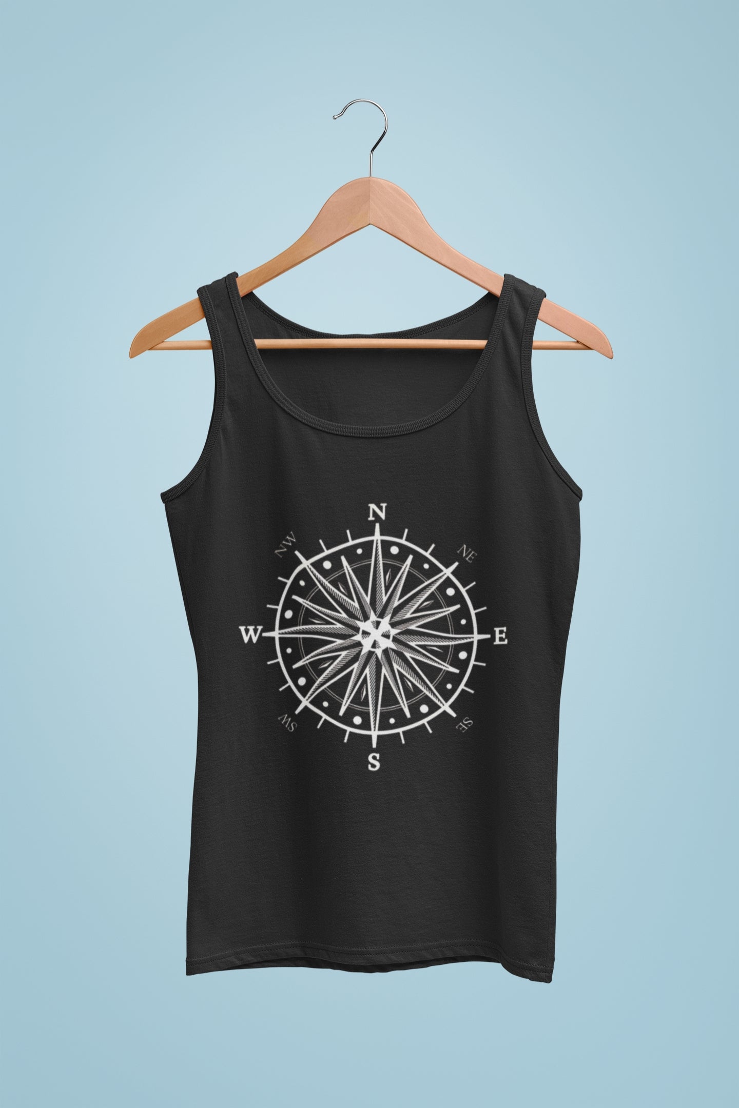 Women's Tank Top: Compass