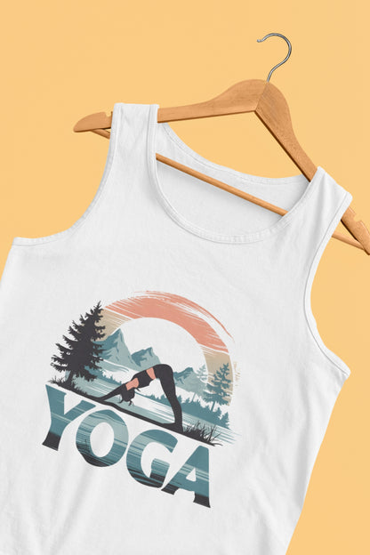 Women's Tank Top : Yoga Fitness