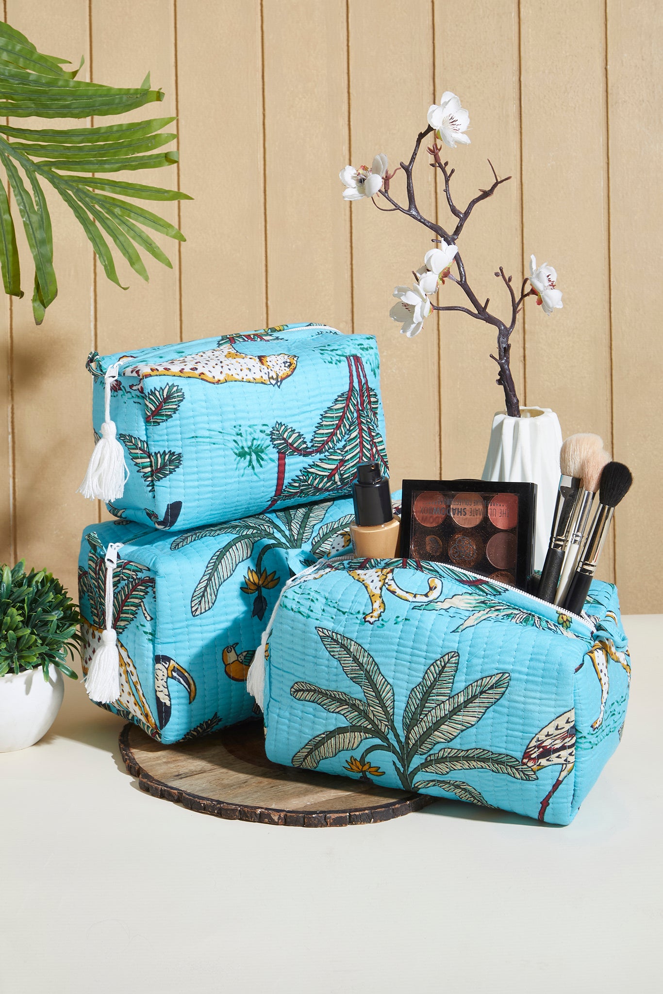 Savannah Quilted Pouches (Set of 3)