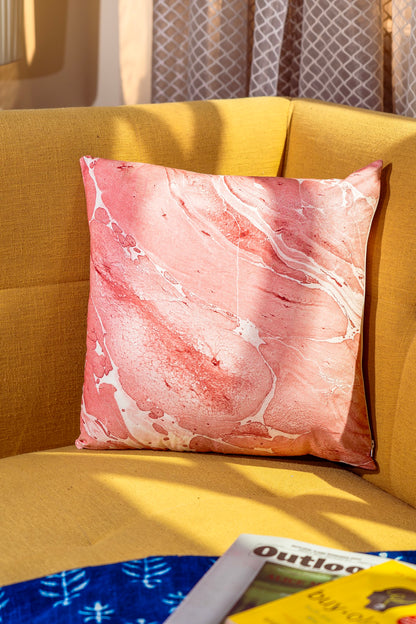 Blush Swirl Cushion Cover