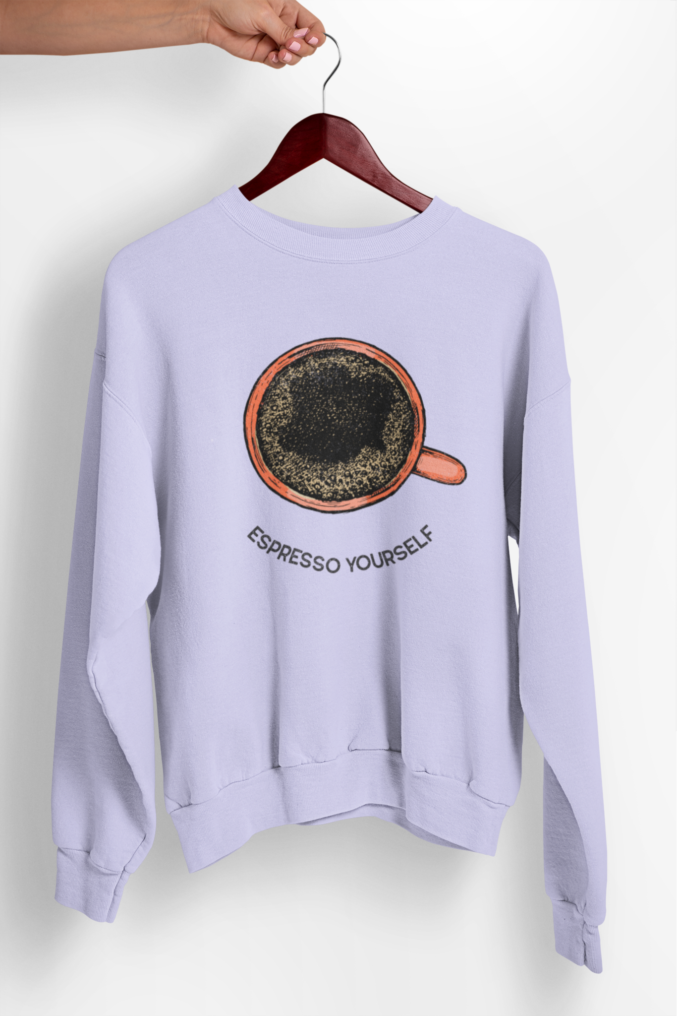 Unisex Sweatshirt: Espresso Yourself