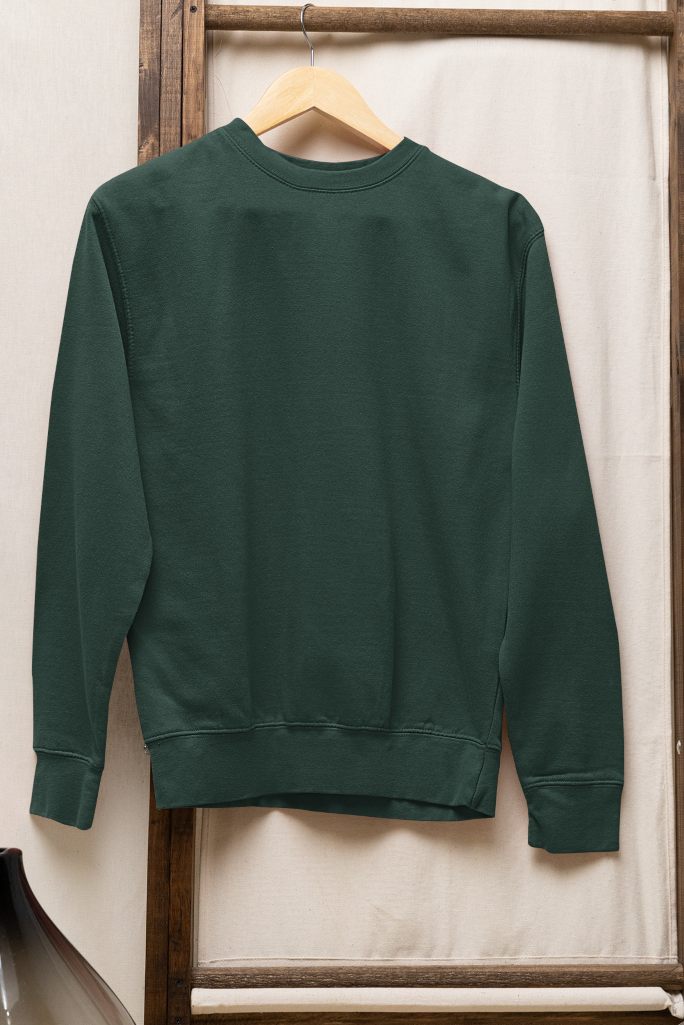 Unisex Oversized Sweatshirt: Green