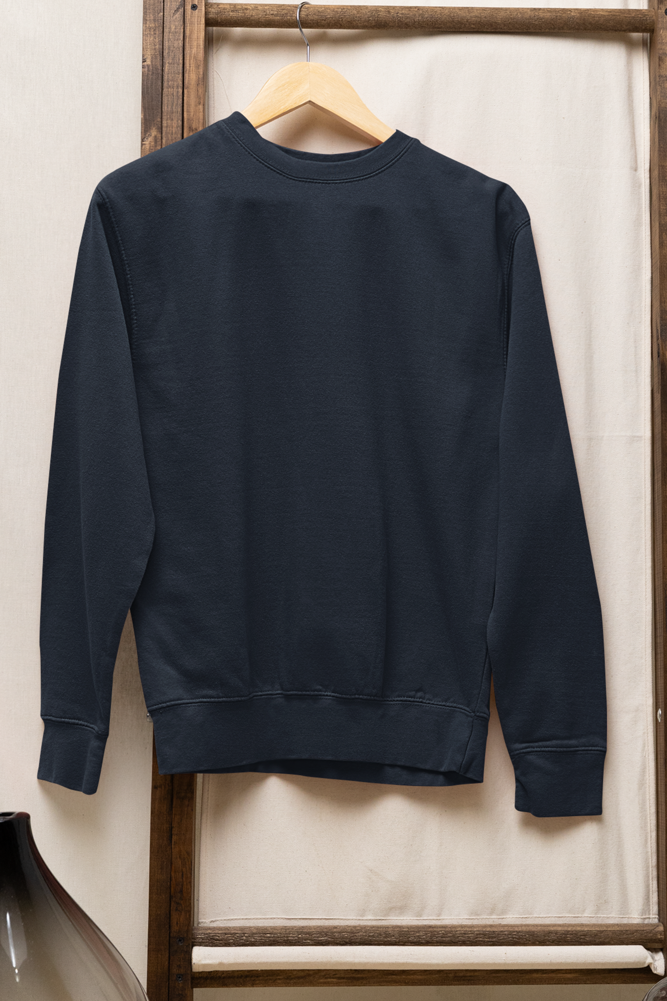 Unisex Oversized Sweatshirt: Navy