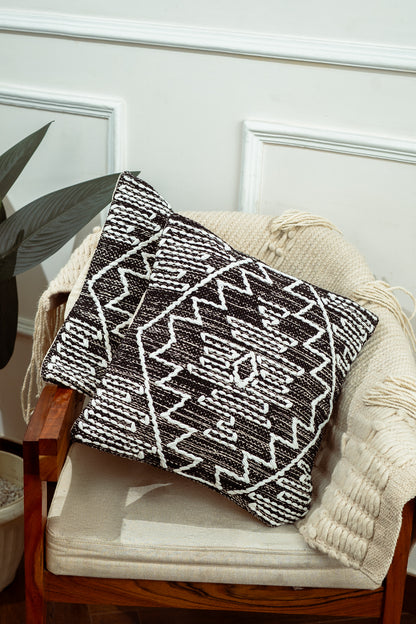 Timeless Textures Handloom Cushion Cover (Set of 2)