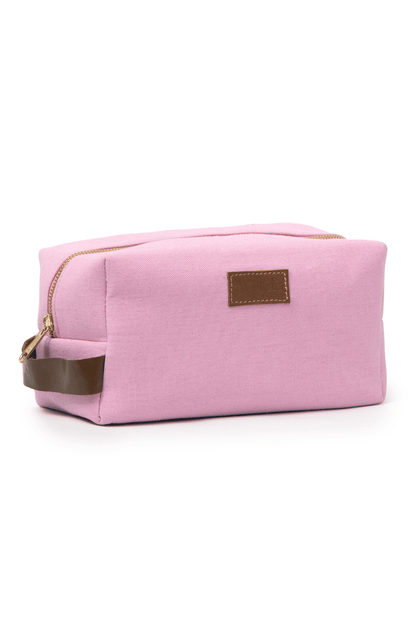 Canvas Box Organizer Pouch - Pink