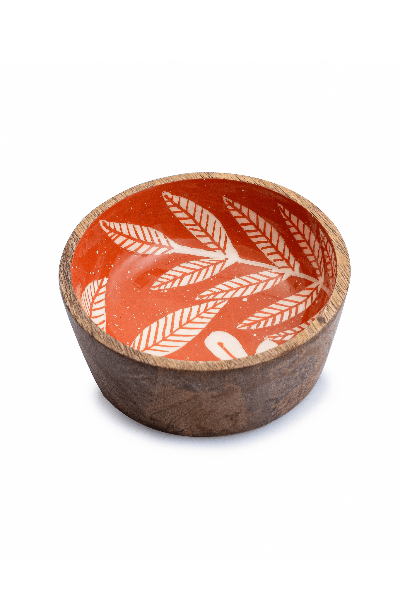 Pastel Garden Wooden Bowl (Small)