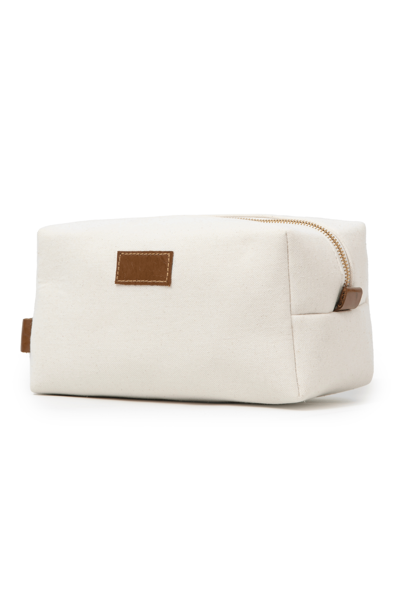 Canvas Box Organizer Pouch - White