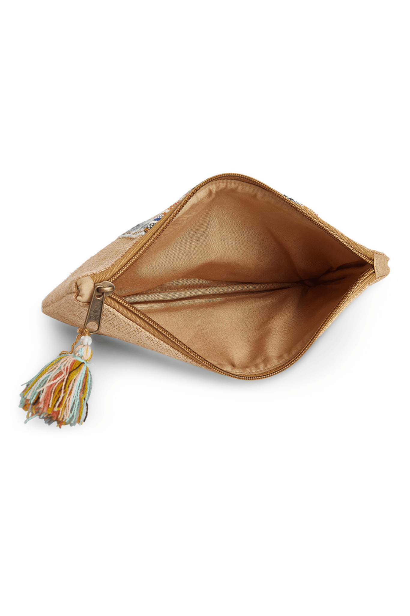 Raw Sienna Pouch