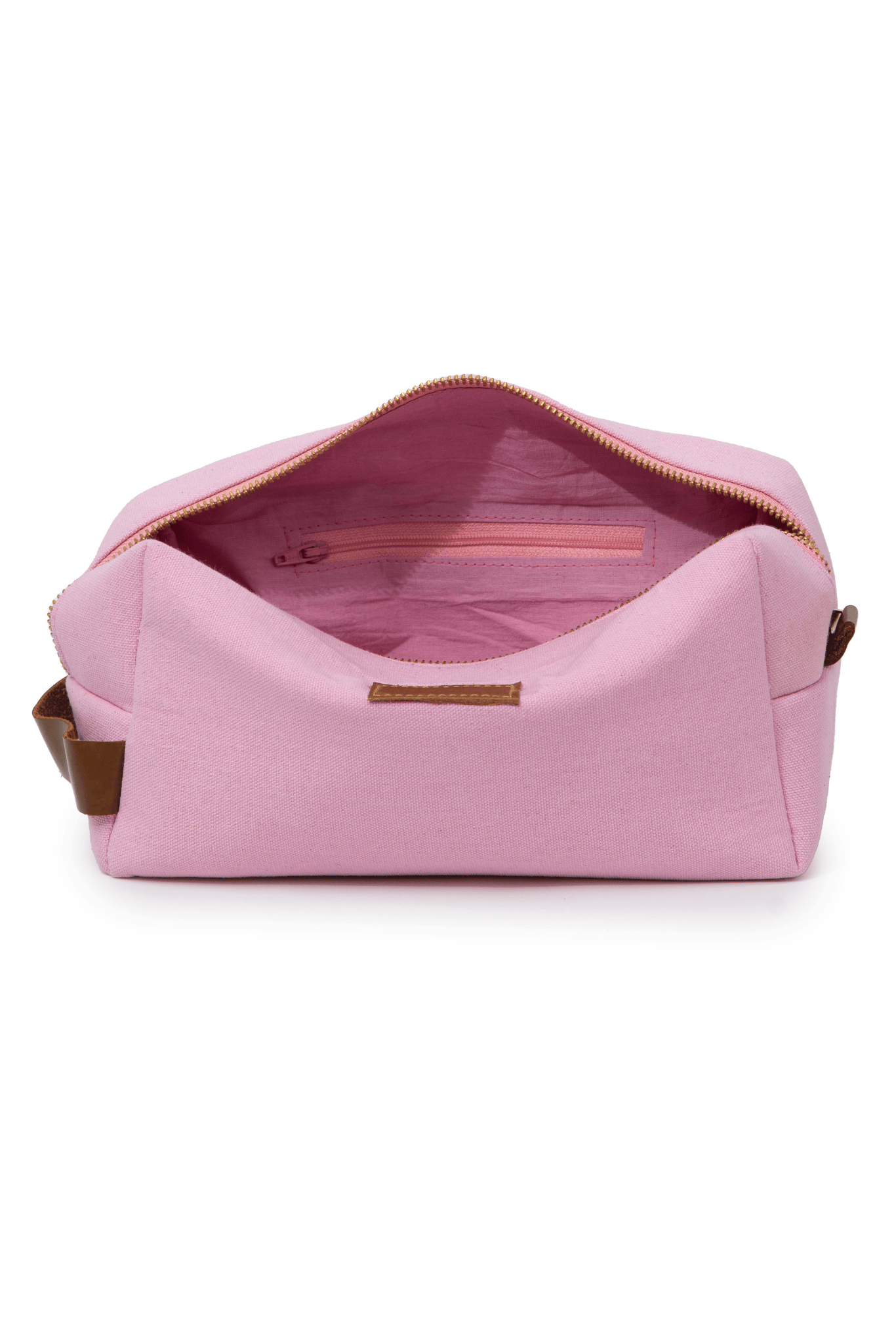 Canvas Box Organizer Pouch - Pink