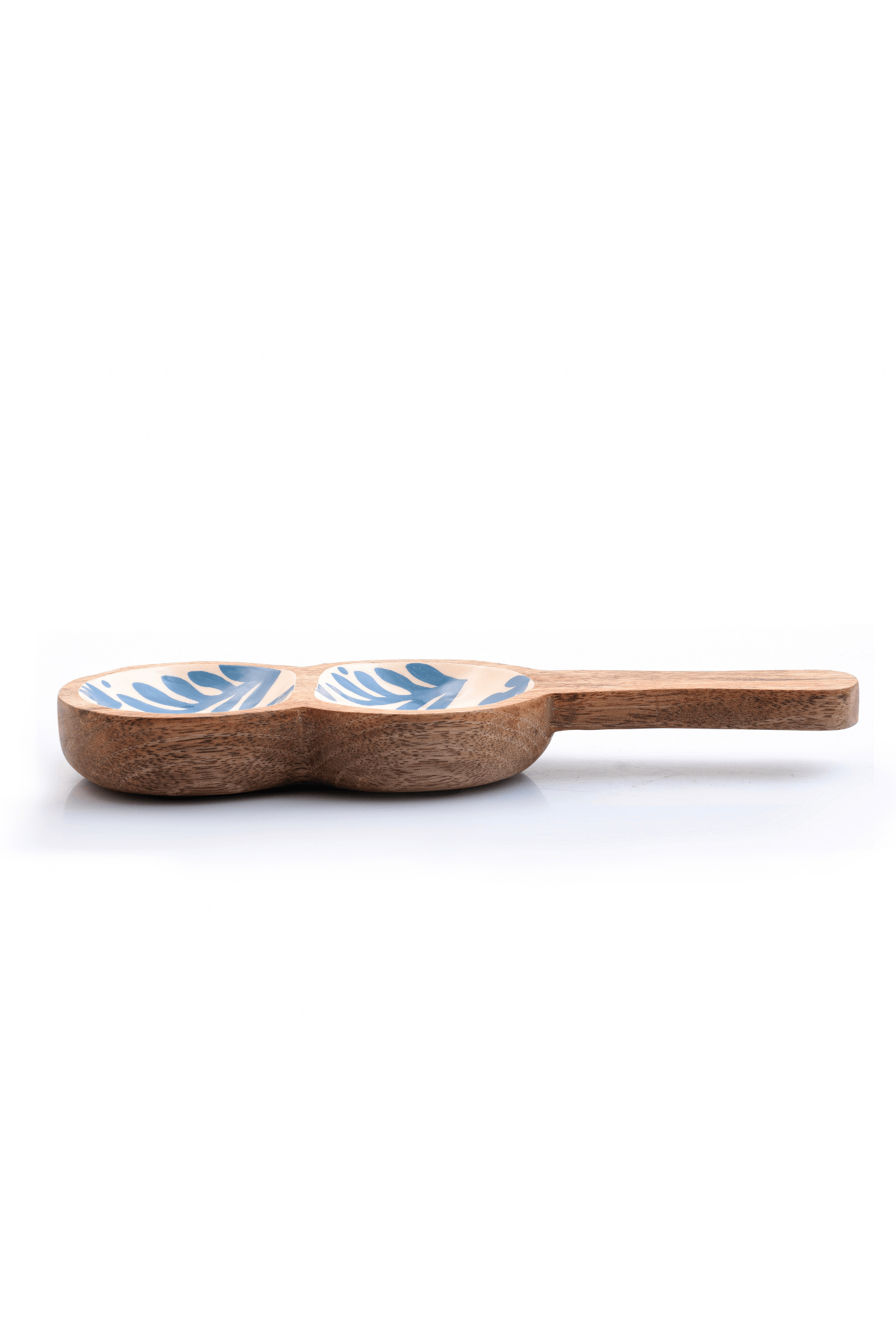 Soft Bloom Infinity Wooden Platter