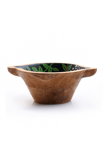 Sparrow Symphony Wooden Bowl (Small)