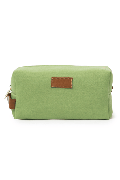 Canvas Box Organizer Pouch - Green