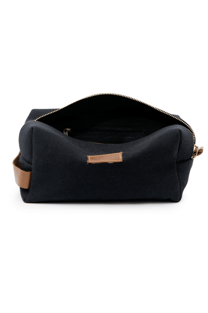 Canvas Box Organizer Pouch - Black