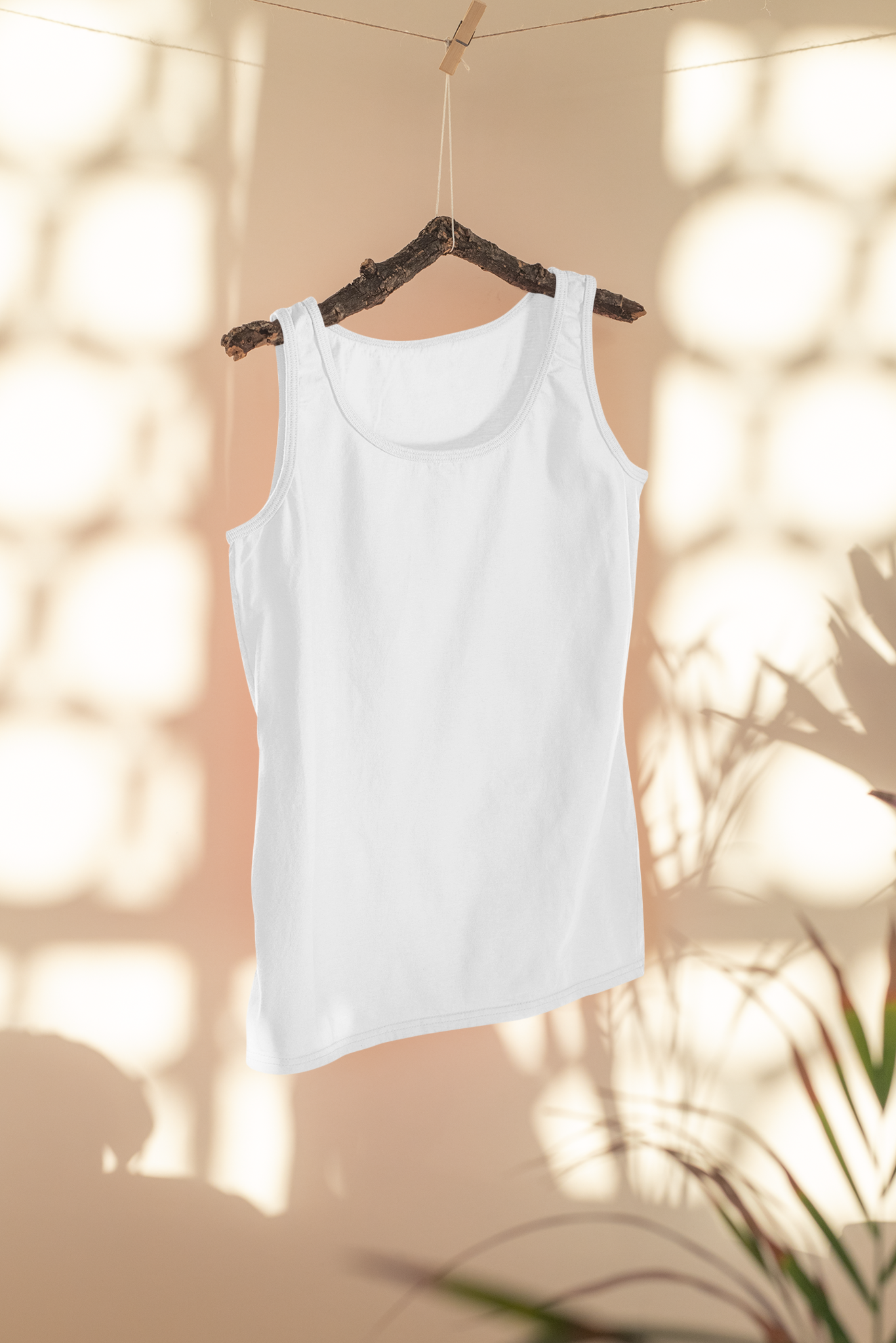 Women's Tank Top: White - Ayuda Homes