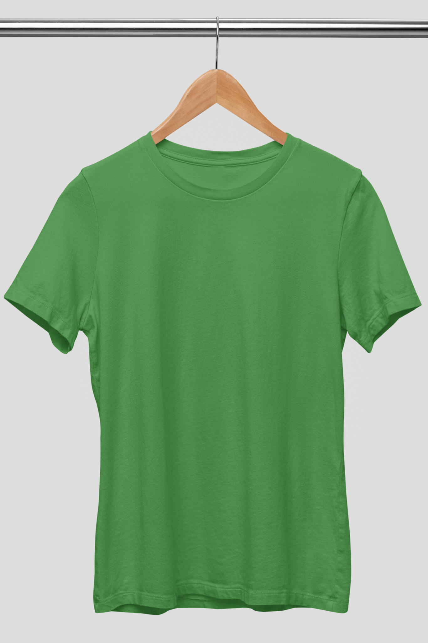 Men's Round Neck: Green T-Shirt - Ayuda Homes