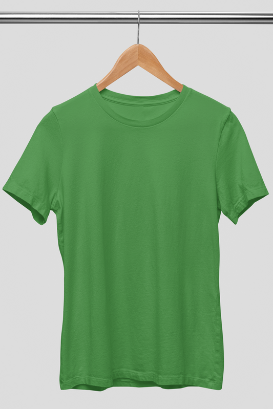 Men's Round Neck: Green T-Shirt - Ayuda Homes