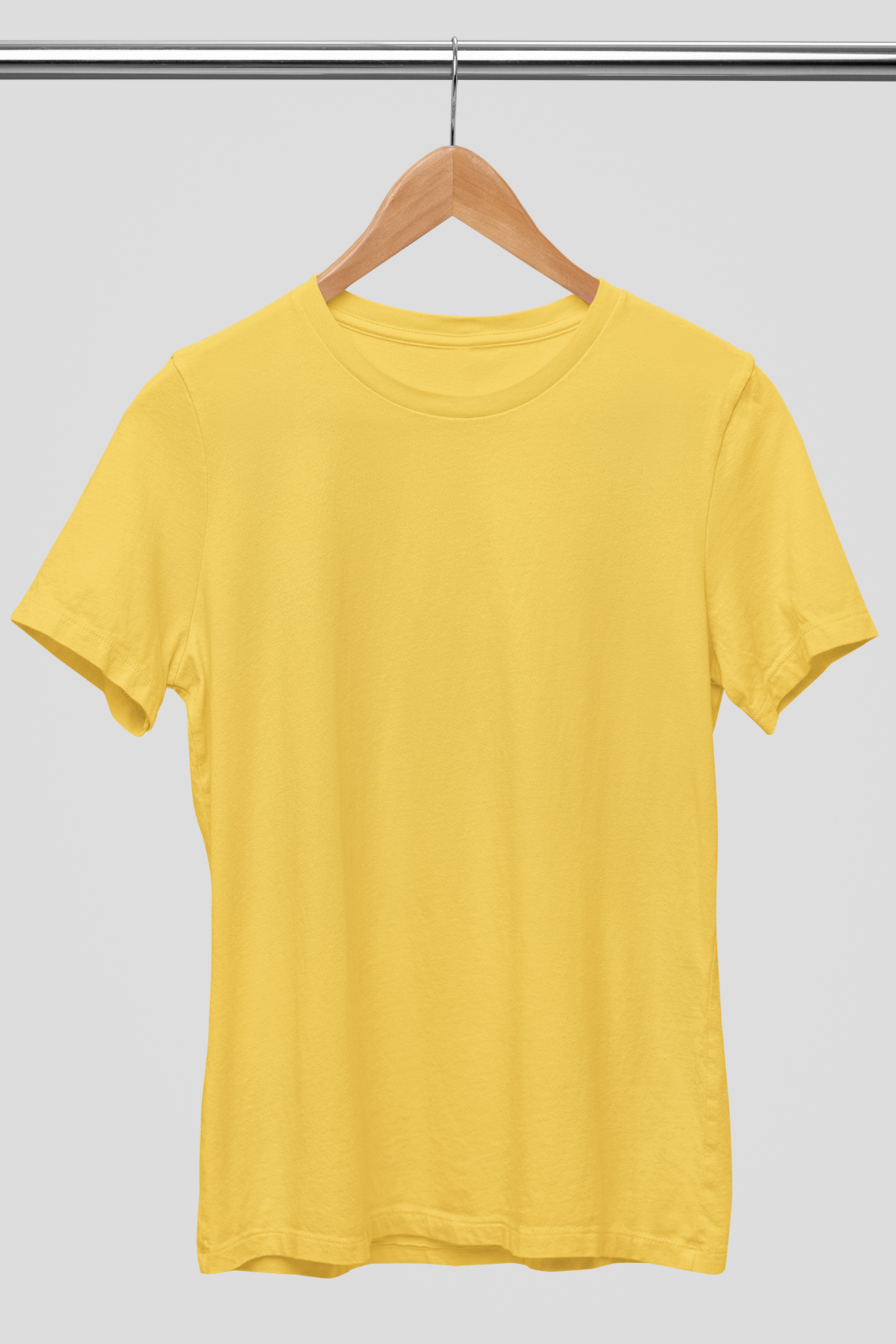 Men's Round Neck: Golden T-Shirt - Ayuda Homes
