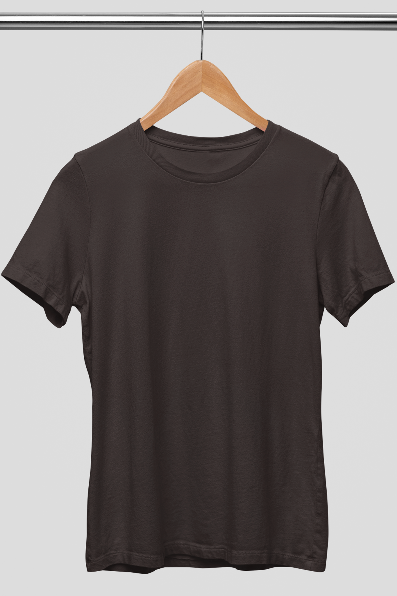 Men's Round Neck: Coffee T-Shirt - Ayuda Homes