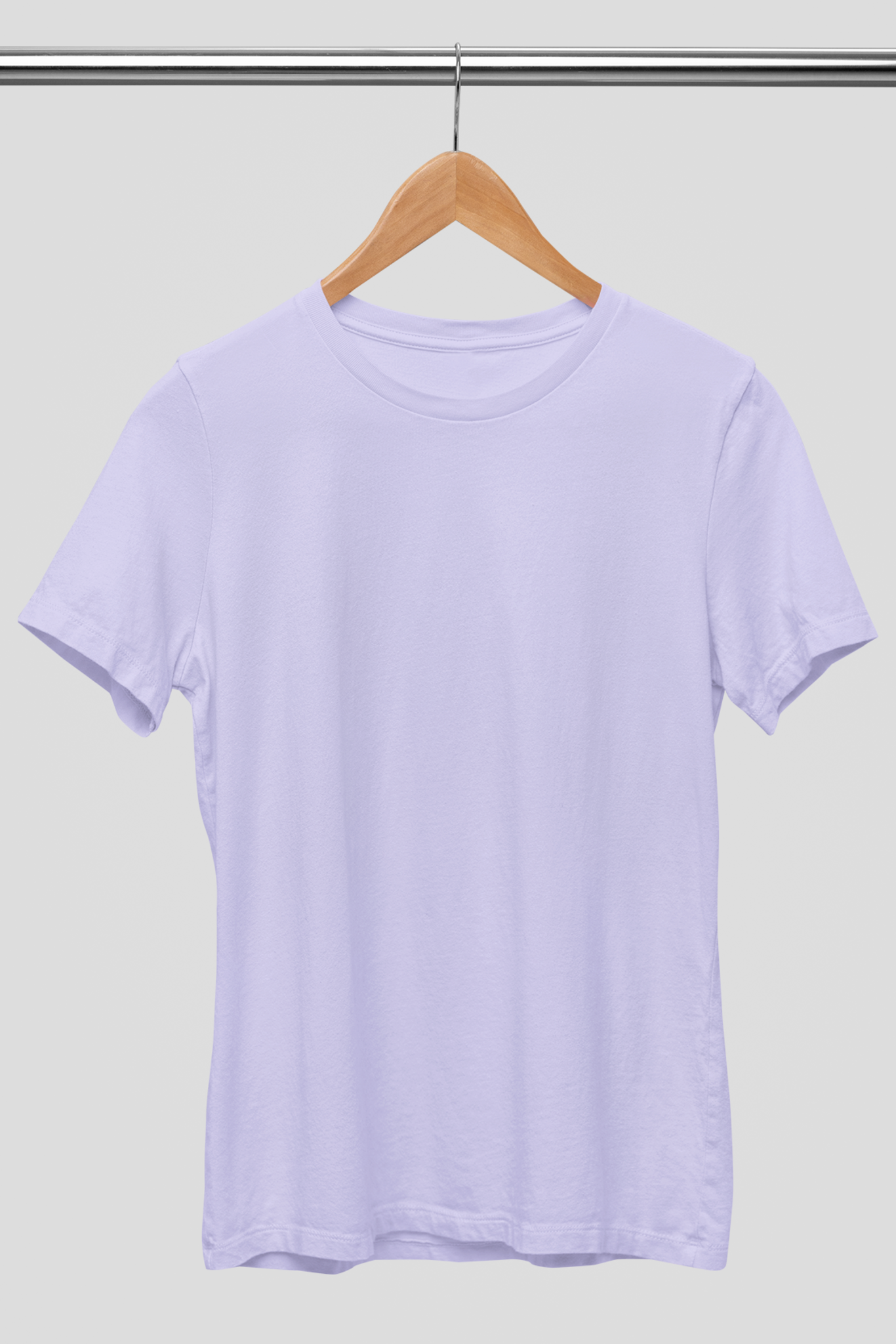 Men's Round Neck: Lavender T-Shirt - Ayuda Homes