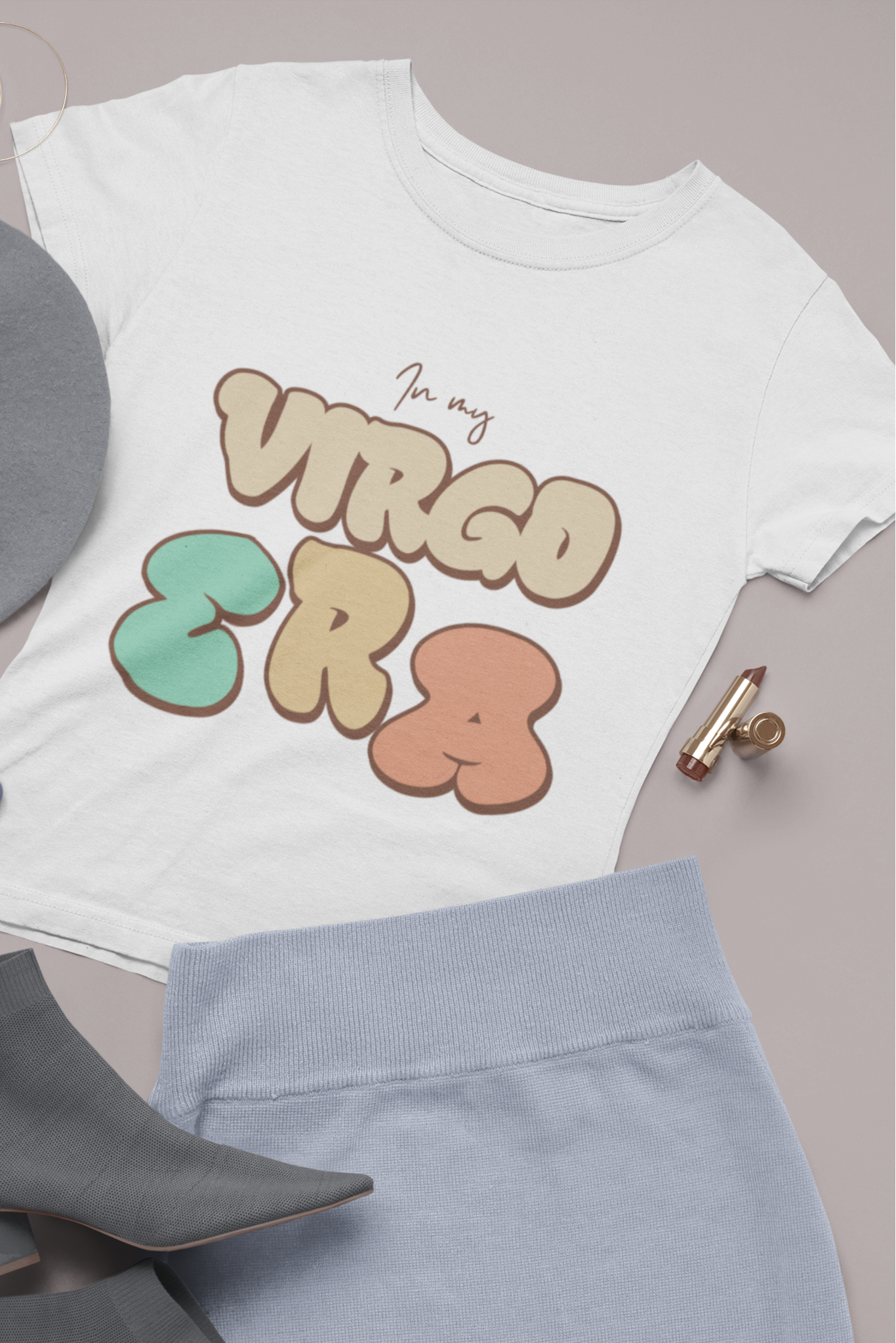 Women's Round Neck: Virgo T-Shirt