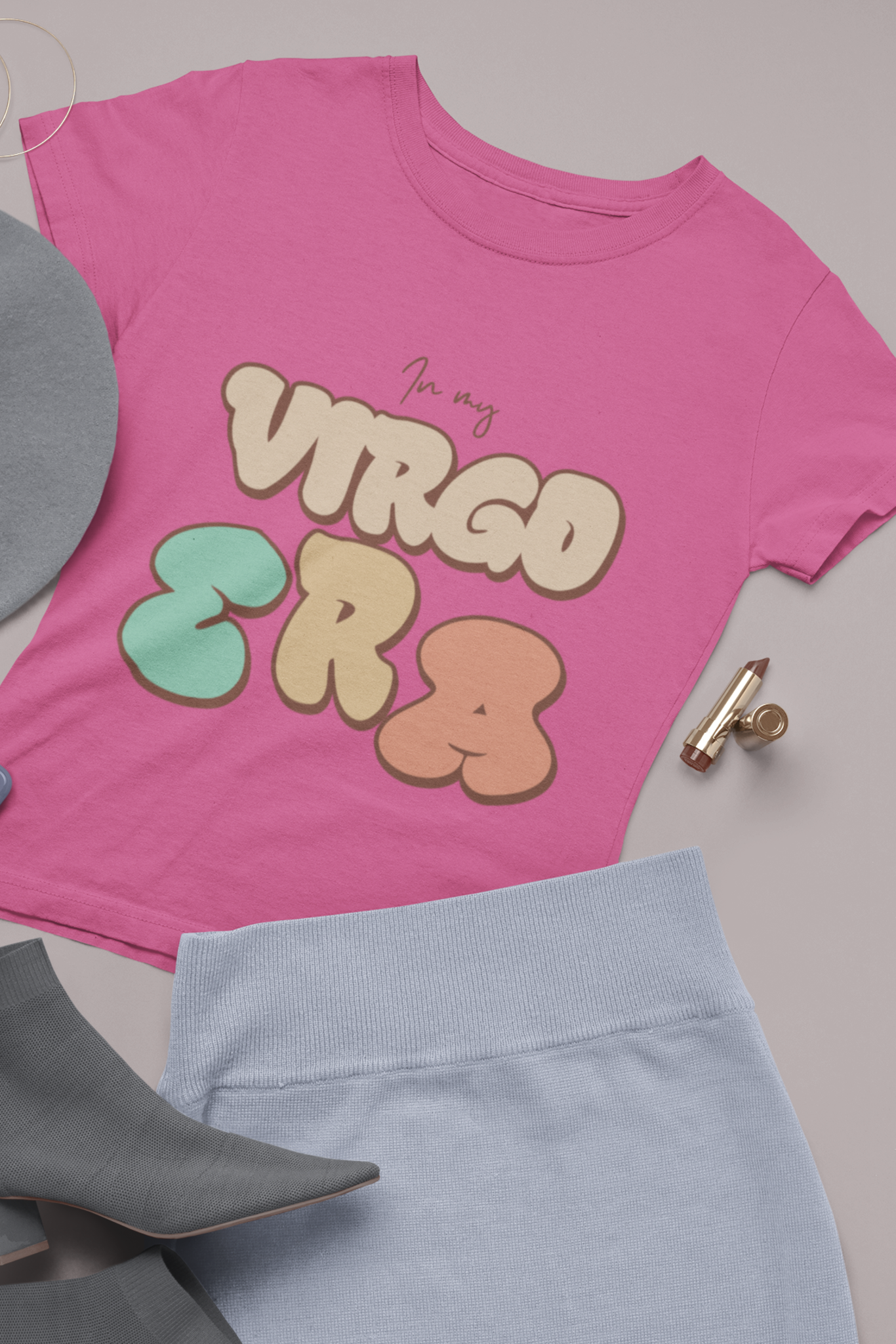 Women's Round Neck: Virgo T-Shirt