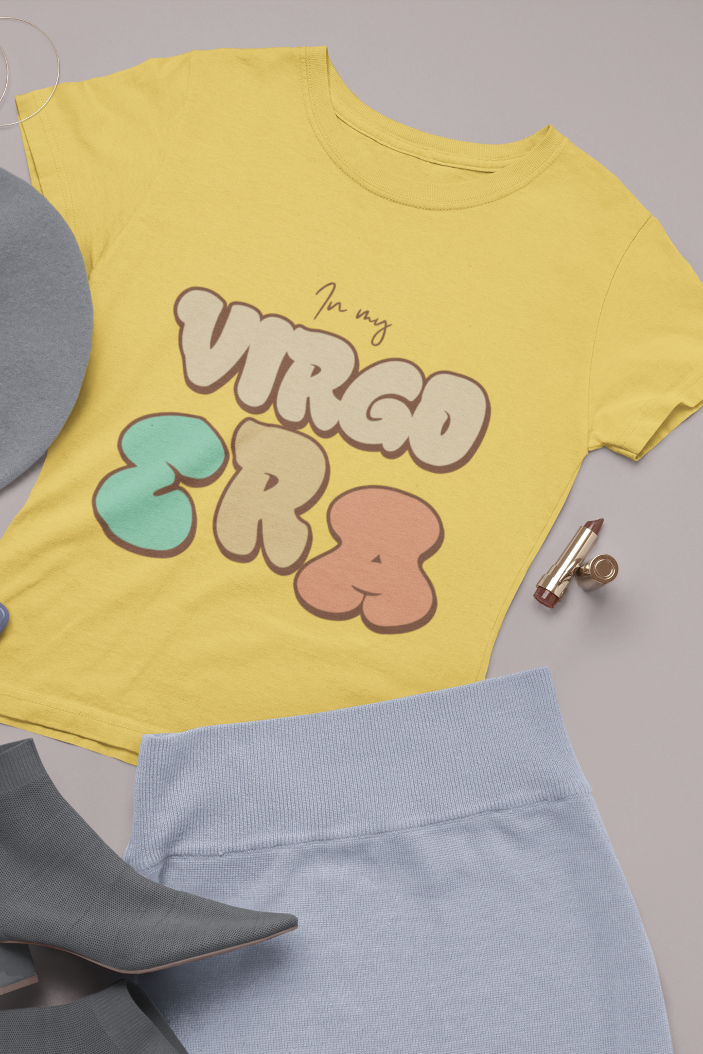 Women's Round Neck: Virgo T-Shirt