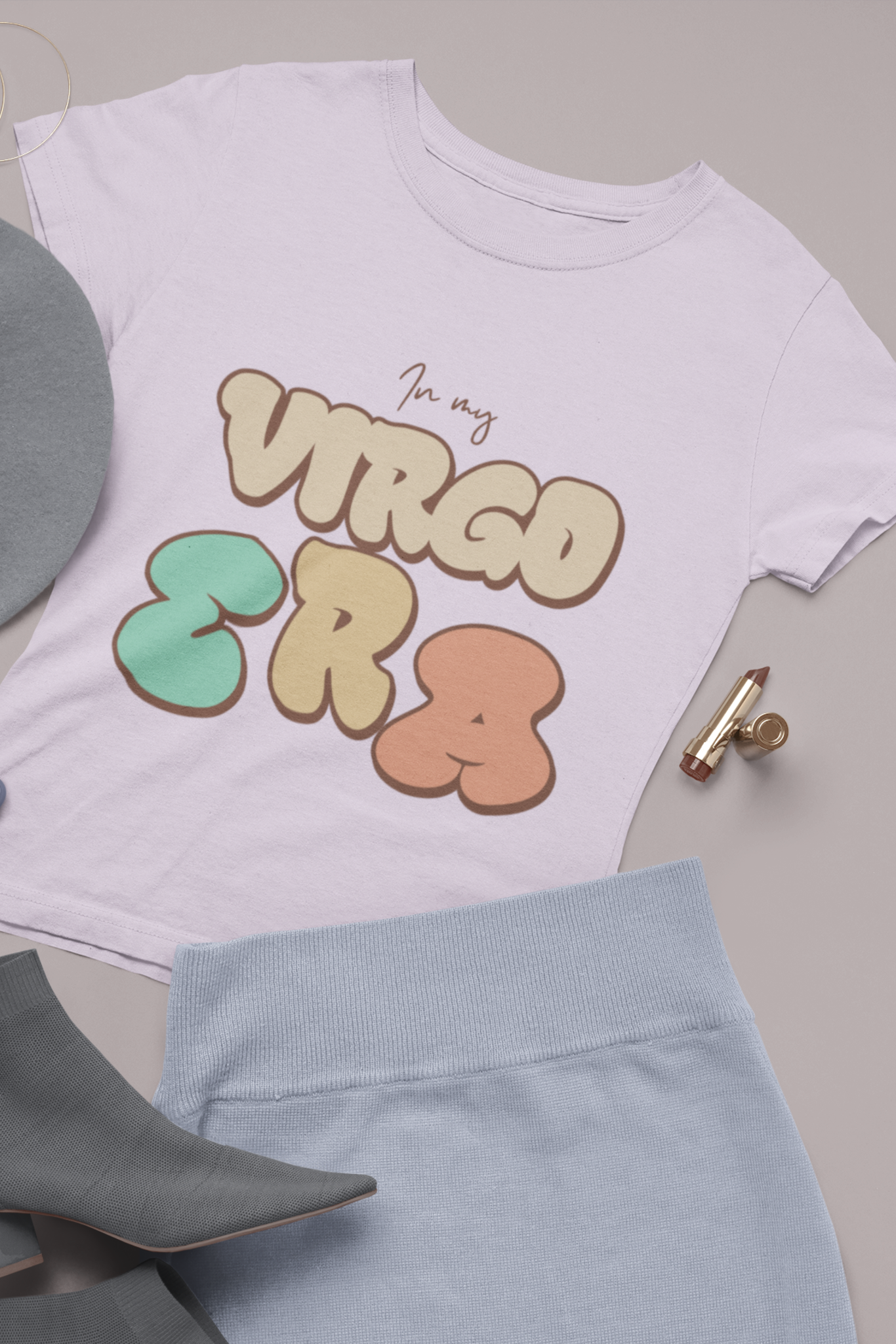 Women's Round Neck: Virgo T-Shirt