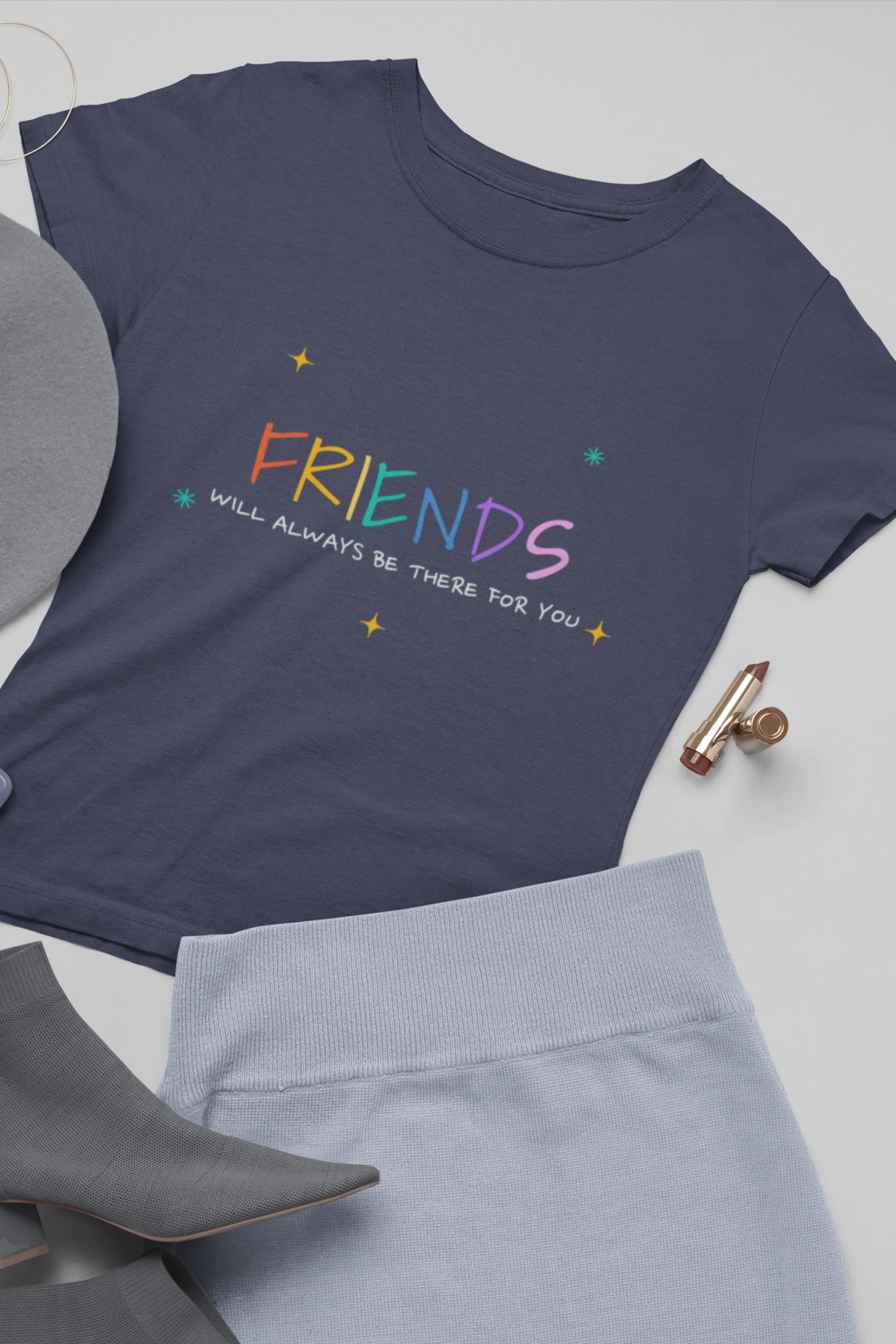 Women's Round Neck: Friends T-Shirt