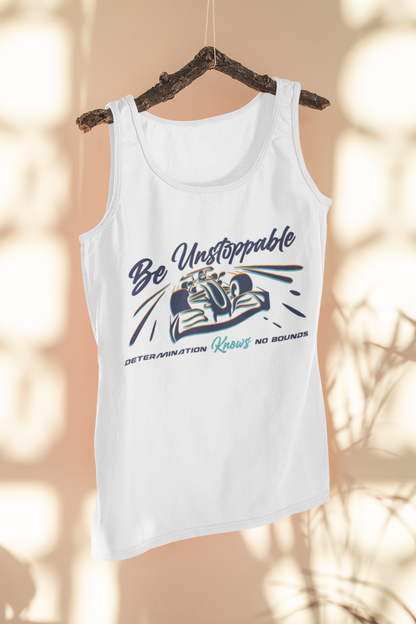 Women's Tank Top: Unstoppable - Ayuda Homes