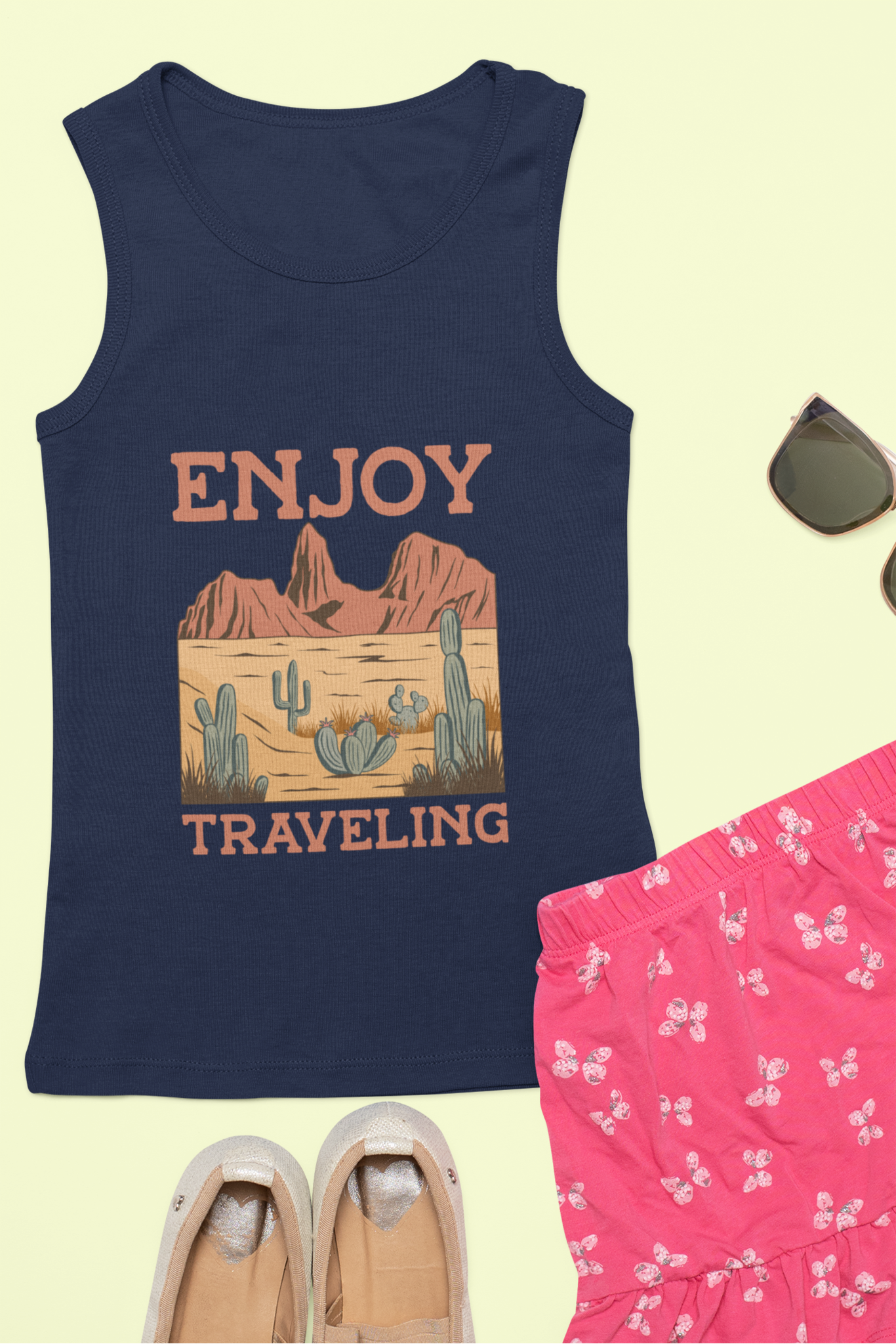 Women's Tank Top: Travelling - Ayuda Homes