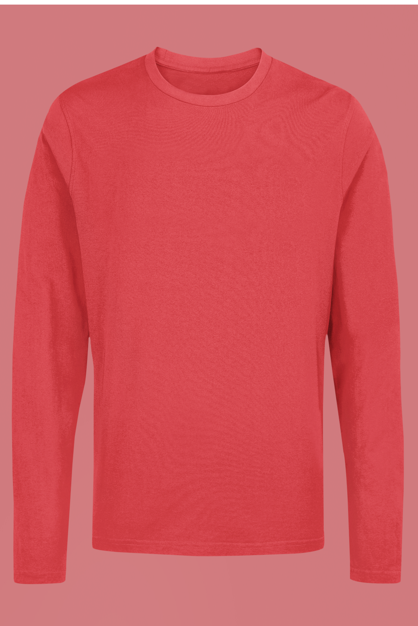 Men's Full Sleeve: Red T-Shirt - Ayuda Homes