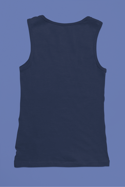 Women's Tank Top: Navy Blue - Ayuda Homes