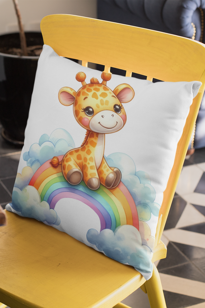 Giraffe Kids Cushion Cover - Printed - Ayuda Homes