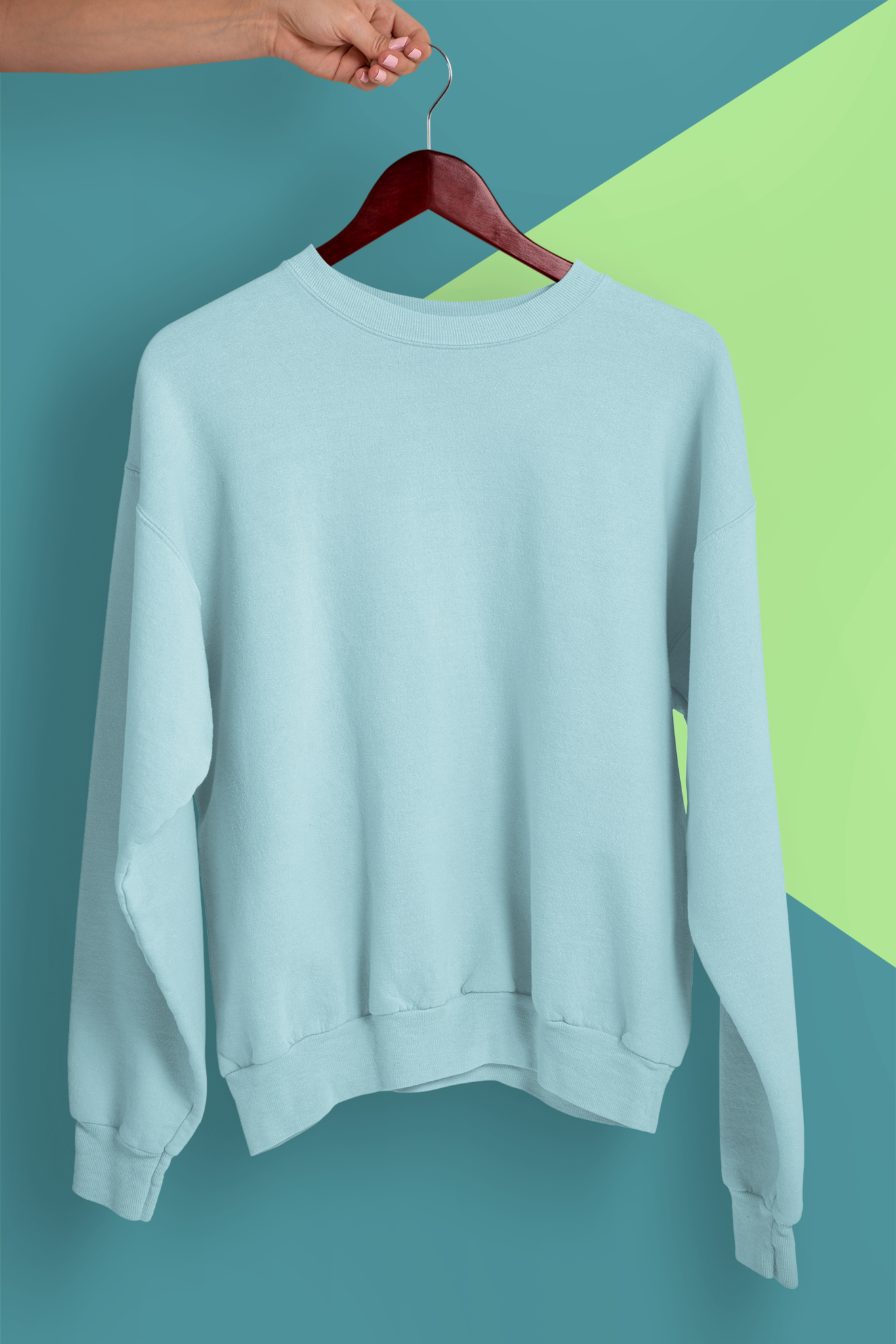 Unisex Sweatshirt: Mint - Ayuda Homes