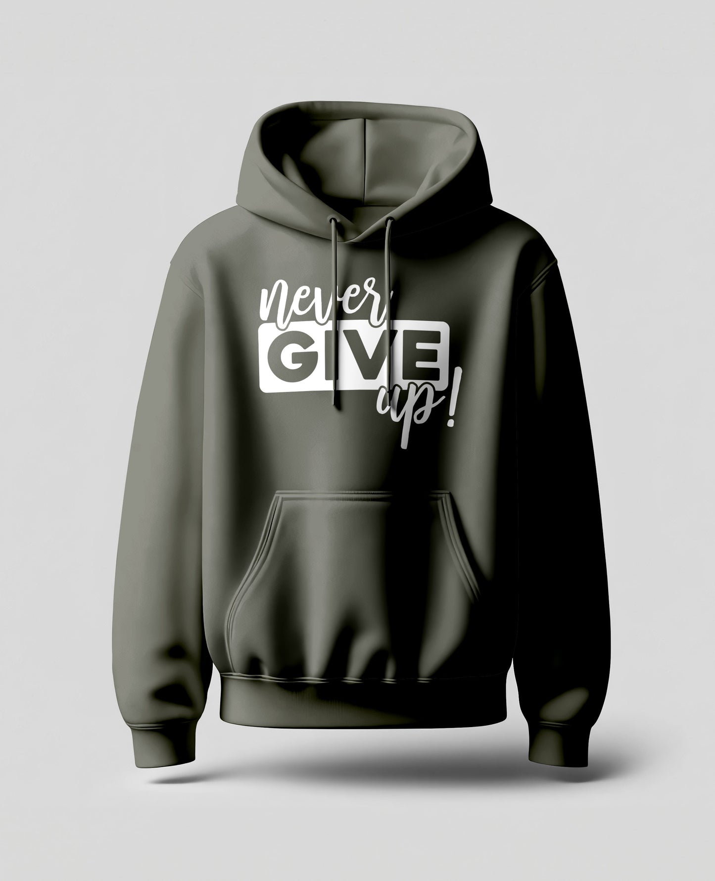 Unisex Hoodie: Never Give Up