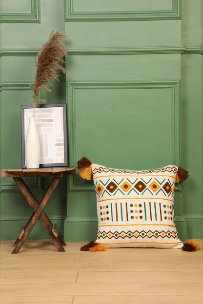 Ornate Cushion Cover - Handmade - Ayuda Homes